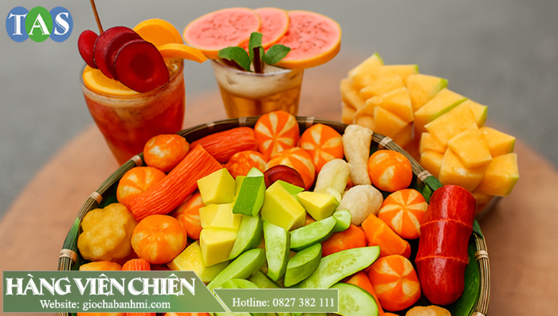 hình ảnh các món cá viên chiên ăn vặt