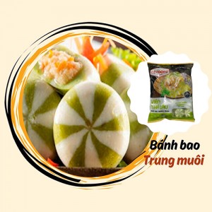 Bánh Bao Trứng Muối Gói 500g