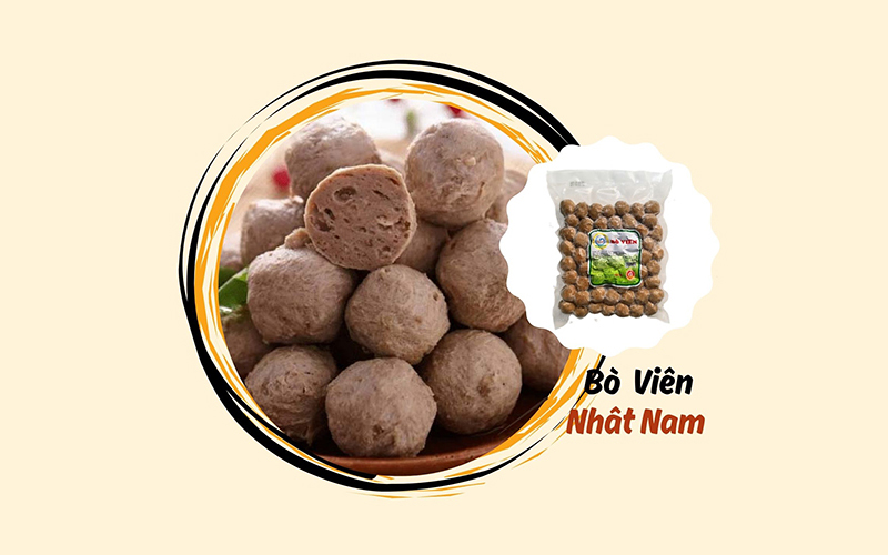 bò viên nhật nam gói 500g giá chỉ 55.000đ