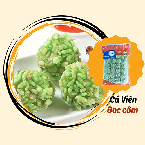 Cá bọc cốm xanh loại 2 Cá bọc cốm xanh loại 2