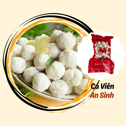 Cá Viên An Sinh Gói 500g
