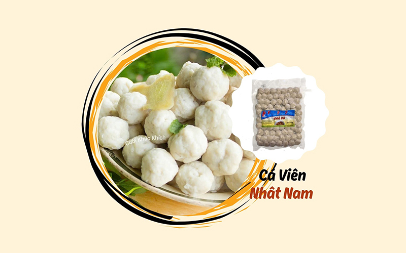 cá viên - hỉnh ảnh tiêu biểu của loại viên thả lẩu truyền thống