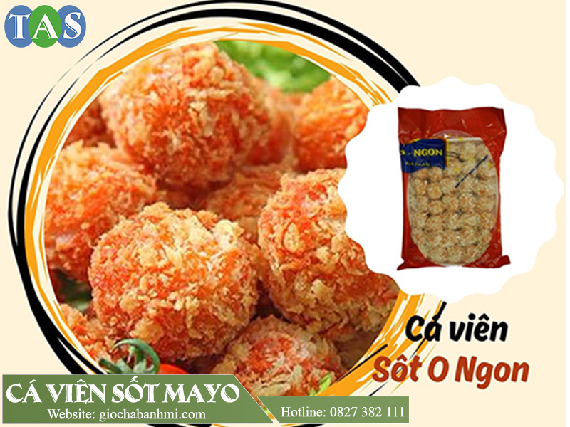 cá viên sốt mayonnaise ongon cá viên sốt mayonnaise ongon