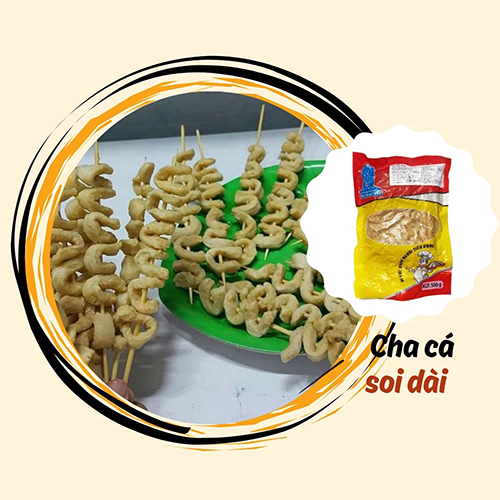 Chả Cá Dây Phú Mark Gói 500g