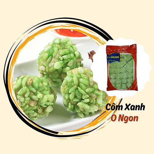 Cá Tẩm Cốm Xanh Ô Ngon Gói 500g