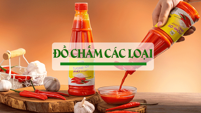 Đồ chấm tương ớt các loại