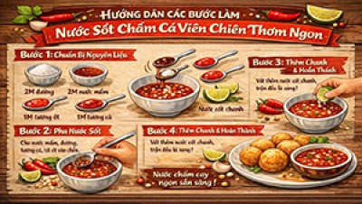 Cực HOT!!! Hướng dẫn làm sốt me thái chấm cá viên chiên thơm ngon.