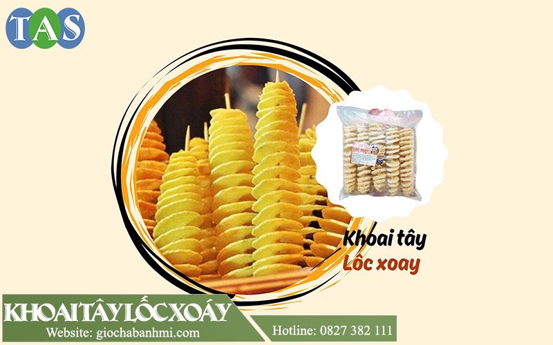 món khoai tây lốc xoáy
