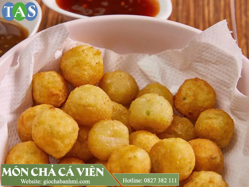 món chả cá viên chiên món chả cá viên chiên