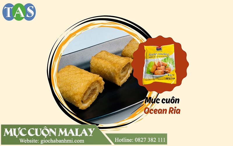 Mực cắt khoanh Ocean Ria: đóng gói 50 viên/kg