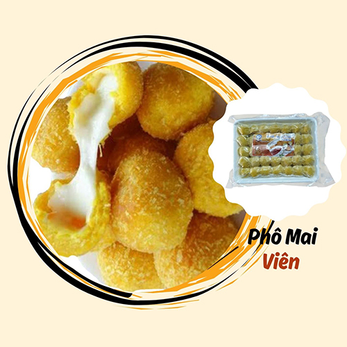 Phô Mai Viên Gói 500g