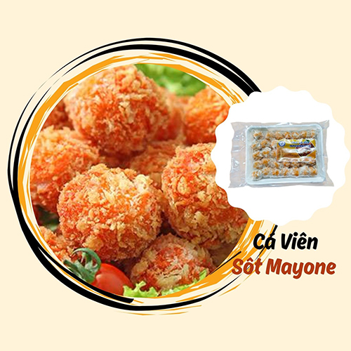 Cá viên sốt mayone loại 2	