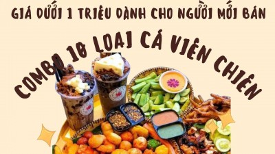 Combo 10 Loại Chả Cá Viên Chiên Ngon, Chất Lượng Nhất Giá Dưới 1 Triệu Dành Cho Người Mới Bán